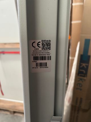 3 Puertas Cortafuegos con pequeños golpes