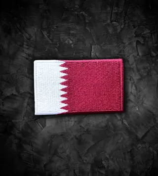 Catar 🇶🇦 parche bandera termoadhesiva