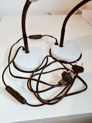 Coppia abat-jour Veneta Lumi anni '80