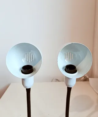 Coppia abat-jour Veneta Lumi anni '80