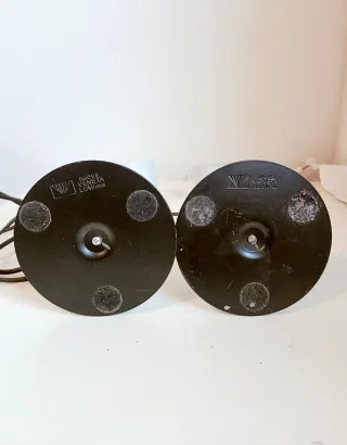 Coppia abat-jour Veneta Lumi anni '80