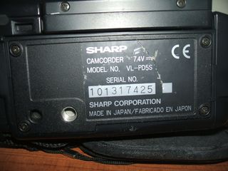 Videocamera Sharp