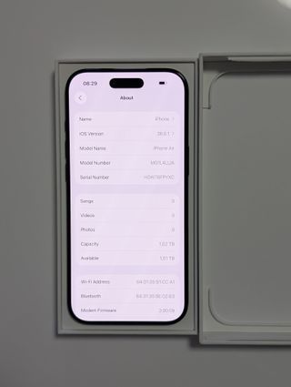 Apple iPhone 17 Air 1TB Negro Nuevo Súper Precio