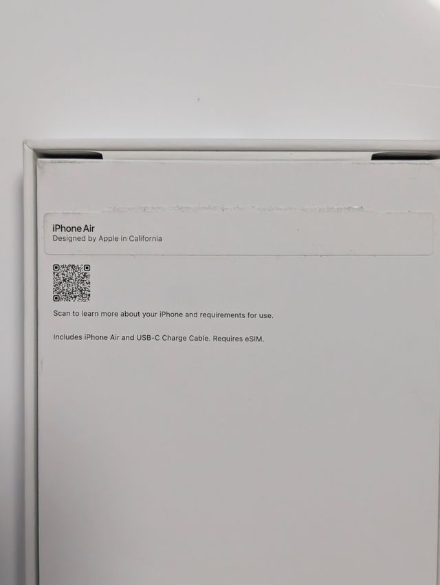 Apple iPhone 17 Air 1TB Negro Nuevo Súper Precio