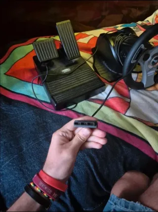 Volante PS2 con pedali