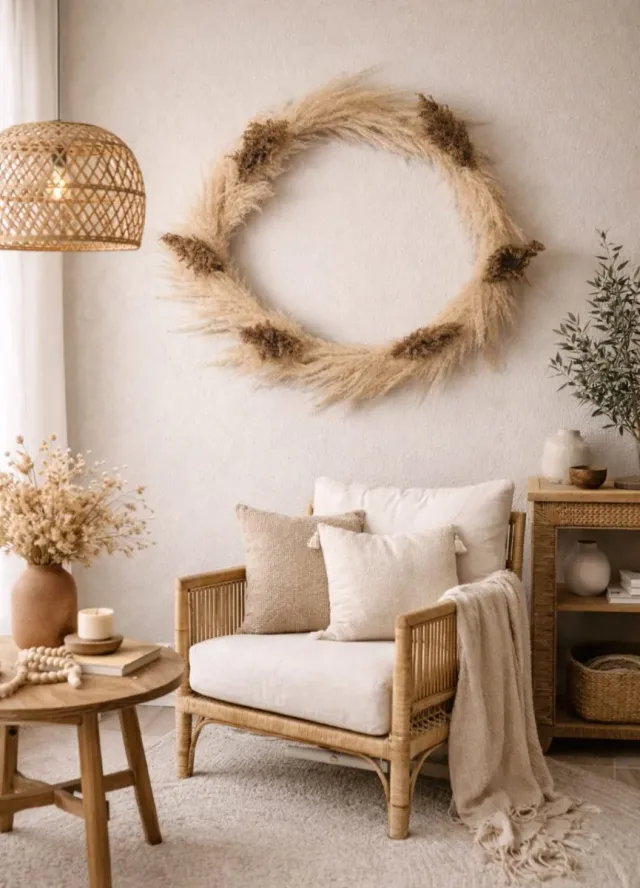 Decoración Hierba de la Pampa Seca