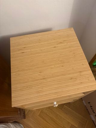 Comodino Nordkisa IKEA in bambù