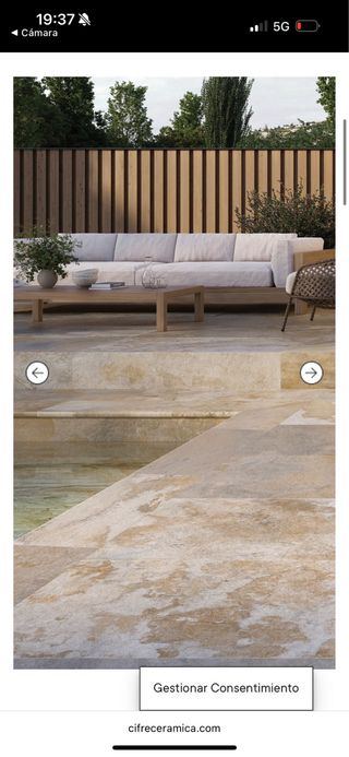 Porcelánico GANGA Exterior Piscina