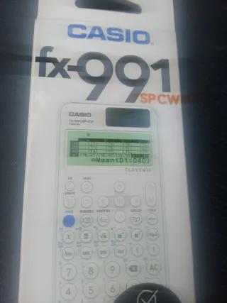 Calculadora Casio fx-991SPCW sin abrir