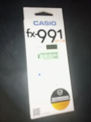Calculadora Casio fx-991SPCW sin abrir