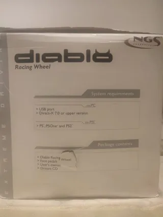 Volante NGS Diablo Racing