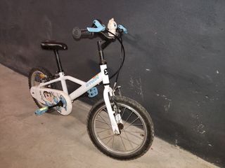 Bici infantil Btwin Inuit 100 blanca