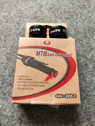Luces LED MTB Q-Lite para Manillar