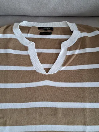 Jersey Massimo Dutti Rayas Talla S