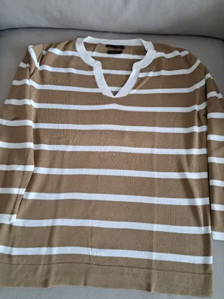 Jersey Massimo Dutti Rayas Talla S