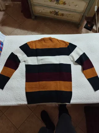Maglione Clayton righe multicolor