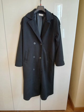Cappotto donna nero taglia S/M
