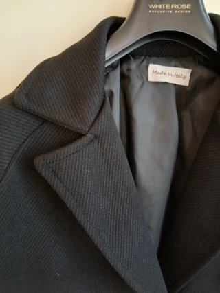 Cappotto donna nero taglia S/M