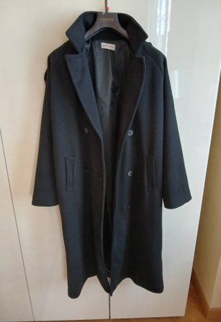 Cappotto donna nero taglia S/M