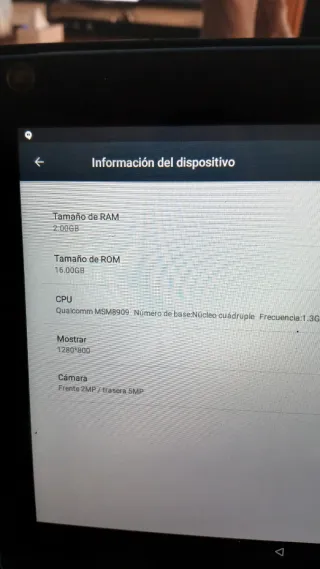 Tablet Lenovo 10'' con teclado Procase