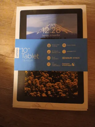 Tablet Lenovo 10'' con teclado Procase