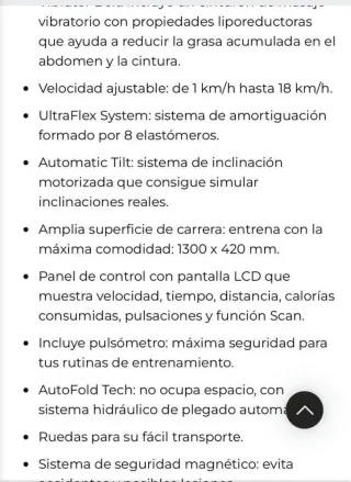 Cinta de Correr Plegable cecotec