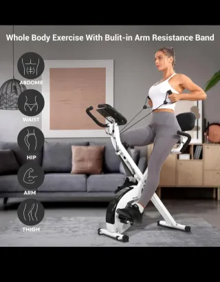 Bicicleta Estática Plegable