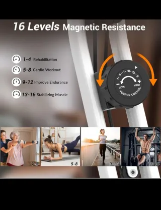 Bicicleta Estática Plegable