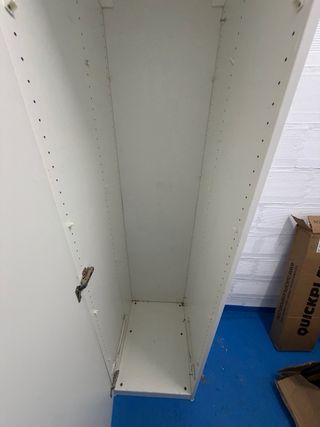 Armario alto melamina blanco