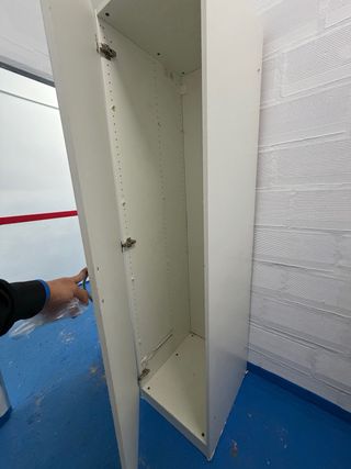 Armario alto melamina blanco