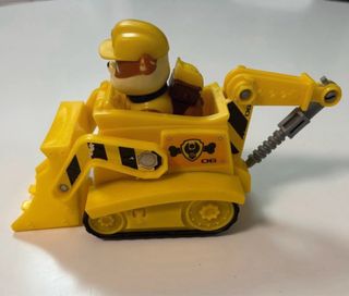 Rubble Patrulla Canina Vehículo Construcción