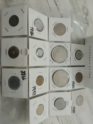 Lote Monedas Pesetas España