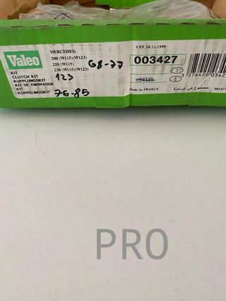 Kit embrague Mercedes 003427