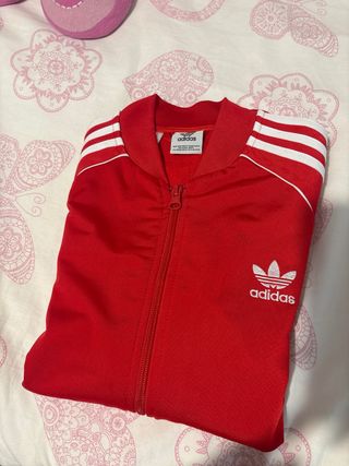 Chaqueta Adidas Roja Talla XS