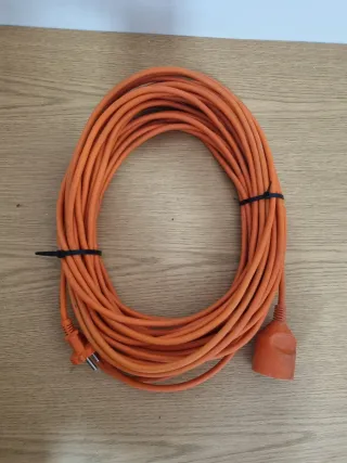 Cable alargador naranja 20m