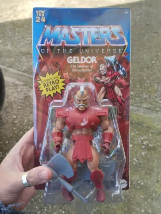 Geldor Masters of the Universe Origins MOTU