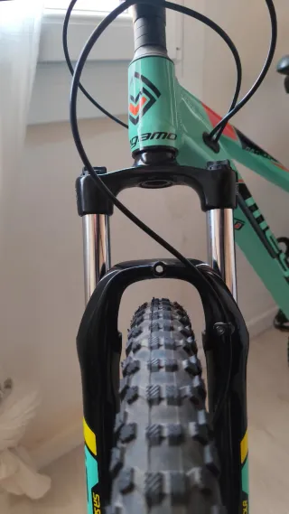 Bicicleta Megamo Turquesa MTB