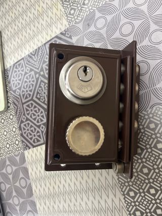 Cerradura de seguridad con llave