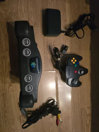 Nintendo 64 Nera Completa