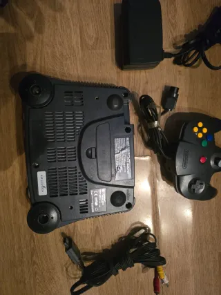 Nintendo 64 Nera Completa