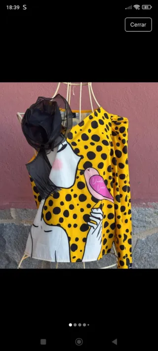 Blusa Anabel Lee T-S con etiqueta