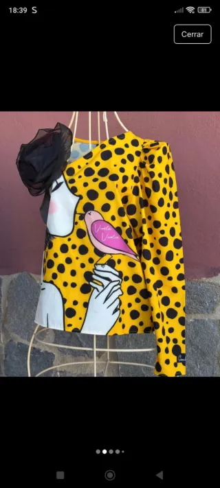 Blusa Anabel Lee T-S con etiqueta