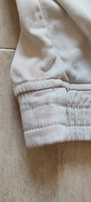 Pantalones cargo juveniles beige