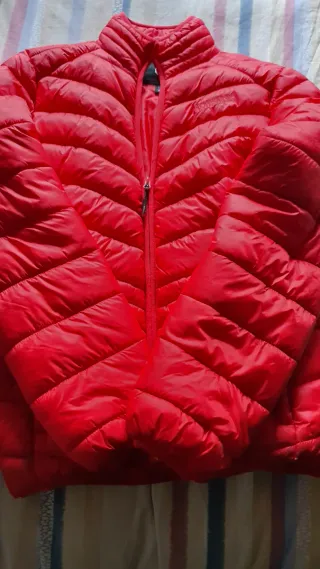 Plumón Geographical Norway Rojo Talla M