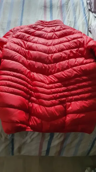 Plumón Geographical Norway Rojo Talla M