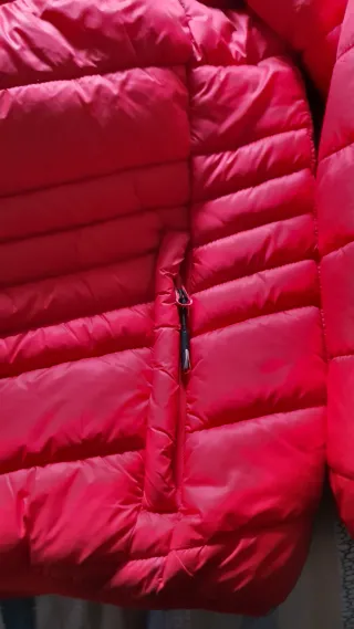 Plumón Geographical Norway Rojo Talla M