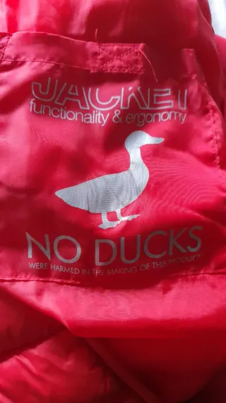 Plumón Geographical Norway Rojo Talla M