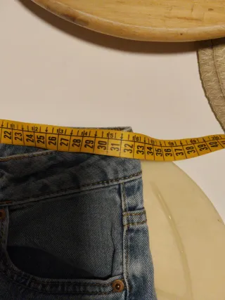 Jeans vita alta svasati