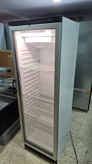 Congelador Vertical Puerta Cristal