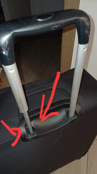 Maleta blanda Samsonite negra